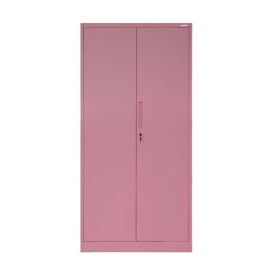 abschließbarer Aufbewahrungsschrank, 900 x 1850 x 450 mm, Fresh Style: powder pink