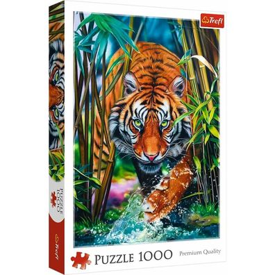 TREFL Puzzle Schleichender Tiger 1000 Teile