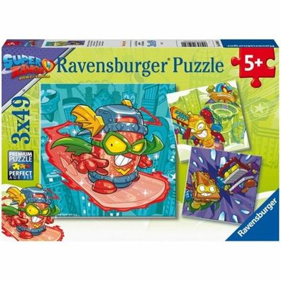 3 Puzzles mit 49 Teilen - Super Zings