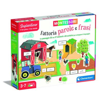Montessori - Wörter und Redewendungen auf dem Bauernhof