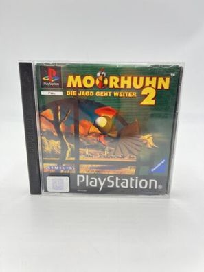 Playstation 1 Moorhuhn 2: Die Jagd Geht Weiter PS1 Spiel mit Anleitung Getestet