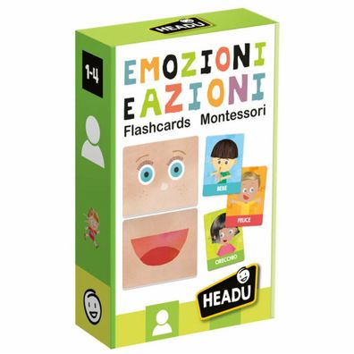 Montessori Flashcards Emotionen und Handlungen