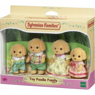 Sylvanian Families 5259 Toy-Pudel Familie - Figuren für Puppenhaus