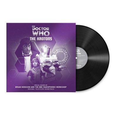 Brian Hodgson - Doctor Who - The Krotons - Soundtrack (10" Vinyl) SILLP1371 NEU!