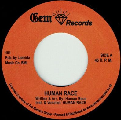 Human Race Human Race Grey Boy 7" Vinyl Record Store Day 2020