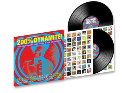 Soul Jazz Records presents 200% Dynamite! LTD 2LP Black Vinyl 2023 SJRLP517