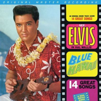 Elvis Presley Blue Hawaii LTD 180g 2LP Vinyl Gatefold Numbered MFSL2-504