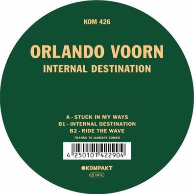 Orlando Voorn Internal Destination 12" Vinyl Kompakt Schallplatten Kompakt426