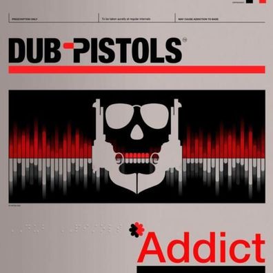 Dub Pistols Addict 1LP Red & Black Splatter Vinyl 2023 Sunday Best