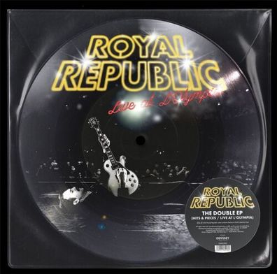 Royal Republic The Double EP Hits & Pieces / Live At L'Olympia 12" Vinyl 2023