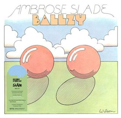 Ambrose Slade Ballzy 1LP Transparent Turquoise Vinyl Record Store Day 2022 BMG