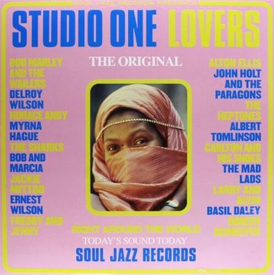 Soul Jazz Records Presents Studio One Lovers 2LP Black Vinyl 2024 SJR LP116