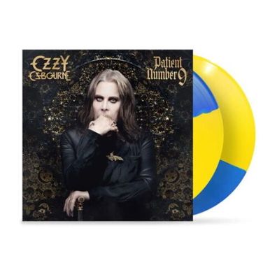 Ozzy Osbourne Patient Number 9 LTD Ukraine Version Blue Yellow Vinyl 2022 Epic