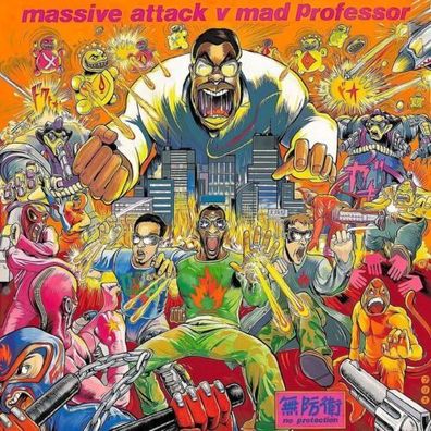 Massive Attack V Mad Professor No Protection 1LP Vinyl 2016 Virgin