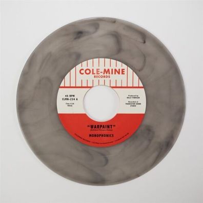 Monophonics Warpaint Crash & Burn LTD 7" Swirl Vinyl 2023 Colemine CLMN-234