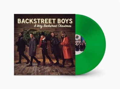 Backstreet Boys A Very Backstreet Christmas 1LP Green Vinyl Gatefold 2023 BMG
