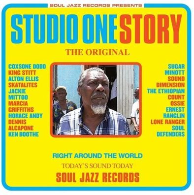 Soul Jazz Records Presents Studio One Story 2LP Black Vinyl 2024 SJR LP68