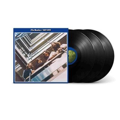 The Beatles 1967-1970 The Blue Album 180g 3LP Vinyl Gatefold 2023 Edition Apple