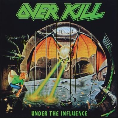 Overkill Under The Influence 1LP Yellow Marble Vinyl 2023 BMG