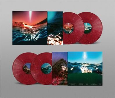 Bonobo Fragments 140g 2LP Red Marbled Vinyl 2021 Ninja Tune