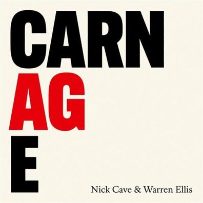 Nick Cave & Warren Ellis Carnage 1LP Vinyl 2021 Goliath Records BS021LP