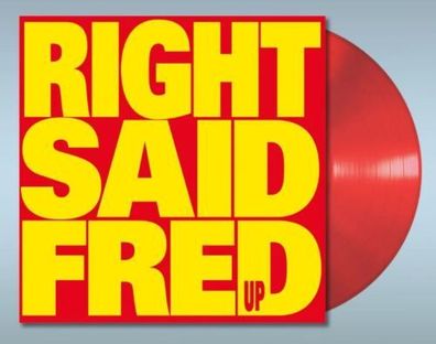 Right Said Fred Up LTD 1LP Red Vinyl 2023 Sexy Records SEXY004R