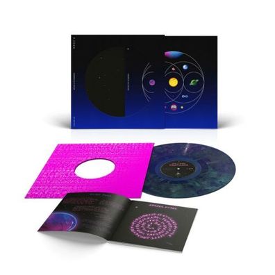 Coldplay Music Of The Spheres LTD 1LP Splatter Vinyl 2021 Parlophone