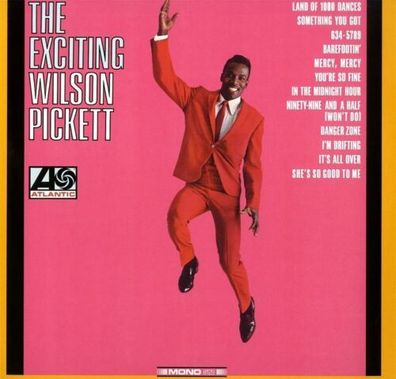 Wilson Pickett Exciting Wilson Pickett 1LP Crystal Clear Vinyl 2023 Atlantic