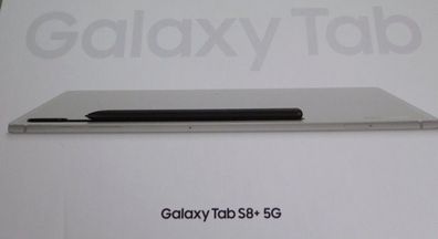 Samsung Galaxy Tab S8+ 128GB 5G Silber