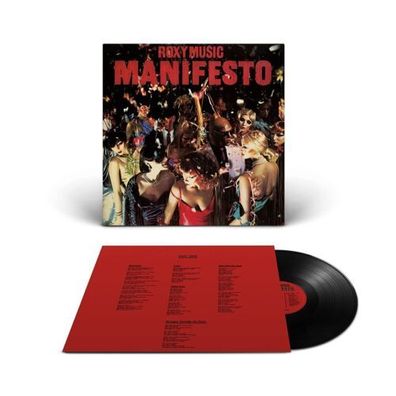 Roxy Music Manifesto 180g 1LP Vinyl Half-Speed Mastering 2022 Virgin