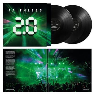 Faithless 2.0 2LP Vinyl Gatefold 2015 Sony Music
