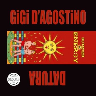 Gigi D'Agostino & Datura Summer Of Energy 12" Red Vinyl 2022 ZYX Music