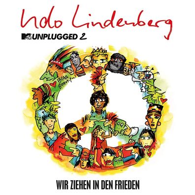 Udo Lindenberg Wir Ziehen In Den Frieden MTV Unplugged 2 7" Vinyl