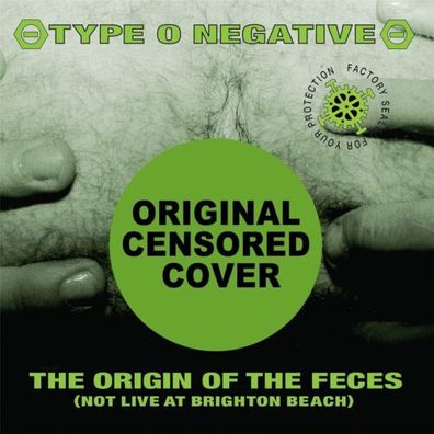 Type O Negative The Origin Of The Feces 2LP Green & Black Vinyl Gatefold 2022