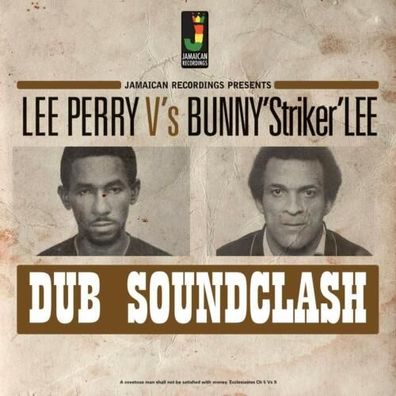 Lee Scratch Perry vs Bunny Striker Lee Dub Soundclash 1LP Vinyl 2018 Jamaican Re