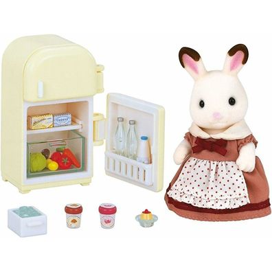 Die Besitztümer des "Schokoladen"-Hasen - Mama am Kühlschrank