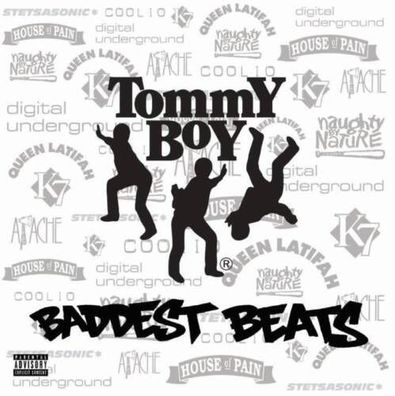 Tommy Boy's Baddest Beats 1LP Vinyl Naughty by Nature Coolio House Of Pain K7...