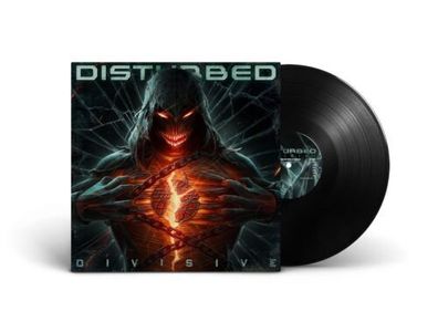 Disturbed Divisive 1LP Black Vinyl 2022 Reprise Records