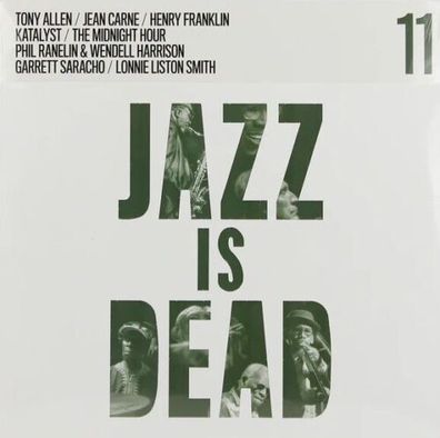 Adrian Younge & Ali Shaheed Muhammad Jazz Is Dead 11 2LP Green Vinyl 45RPM 2022