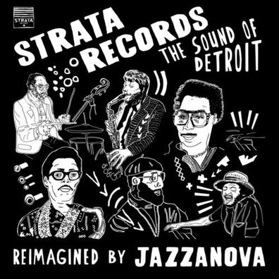 Jazzanova Strata Records The Sound Of Detroit 2LP Vinyl Gatefold 2022 BBE
