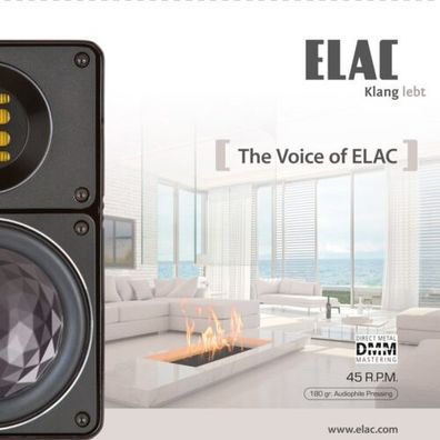 ELAC presents The Voice Of ELAC LTD 180g 2LP Vinyl 45RPM Gatefold
