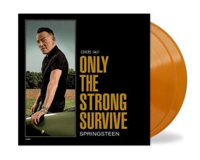 Bruce Springsteen Only The Strong Survive 2LP Orange Etched Vinyl Gatefold 2022