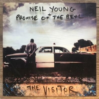 Neil Young & Promise Of The Real The Visitor 2LP Vinyl Gatefold 2018 Reprise