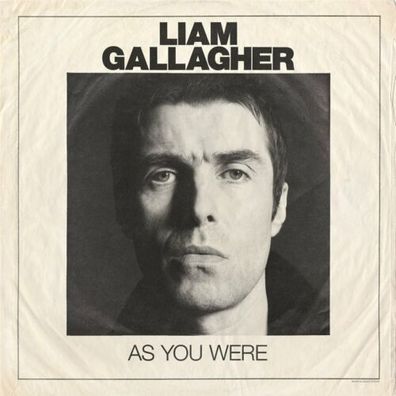 Liam Gallagher As You Were 1LP Vinyl 2022 Warner Bros. Records