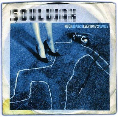 Soulwax Much Against Everyone's Advice 1LP Blue Vinyl 2022 Pias Recordings