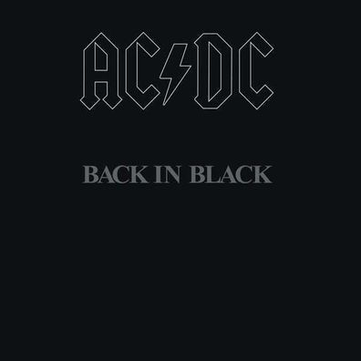 AC/ DC Back In Black 180g 1LP Vinyl Hard Rock Classic 2009 Columbia Records