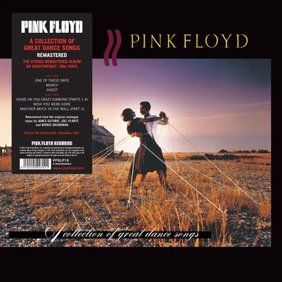 Pink Floyd A Collection Of Great Dance Songs 180g 1LP Vinyl 2017 PFRLP19