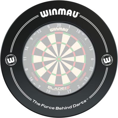 Winmau Catchring schwarz 4400 | Dartscheibe Dart Scheibe Darts