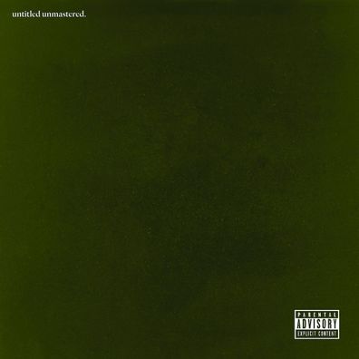 Kendrick Lamar Untitled Unmastered 1LP Vinyl 2016 Top Dawg Entertainment