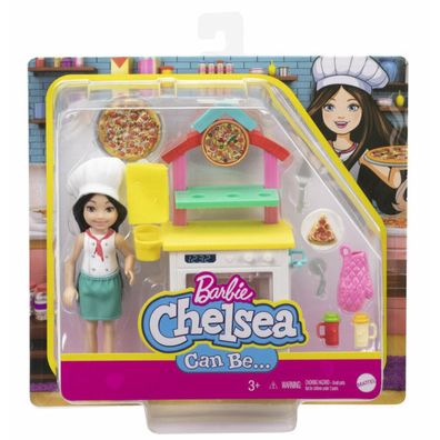 Barbie Gtn63, I Can Be, Playset With Chelsea Doll 15cm, Brunette, And One